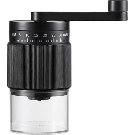 Mini-handkaffeemühle Mit 35 Extern Verstellbaren Mahlscheiben, Handgeführte Kaffeemühle Mit Verschleißfesten Keramikmahlscheiben, Tragbare Handkaffeemühle Für Reisen, Camping, Büro, Espresso Usw.