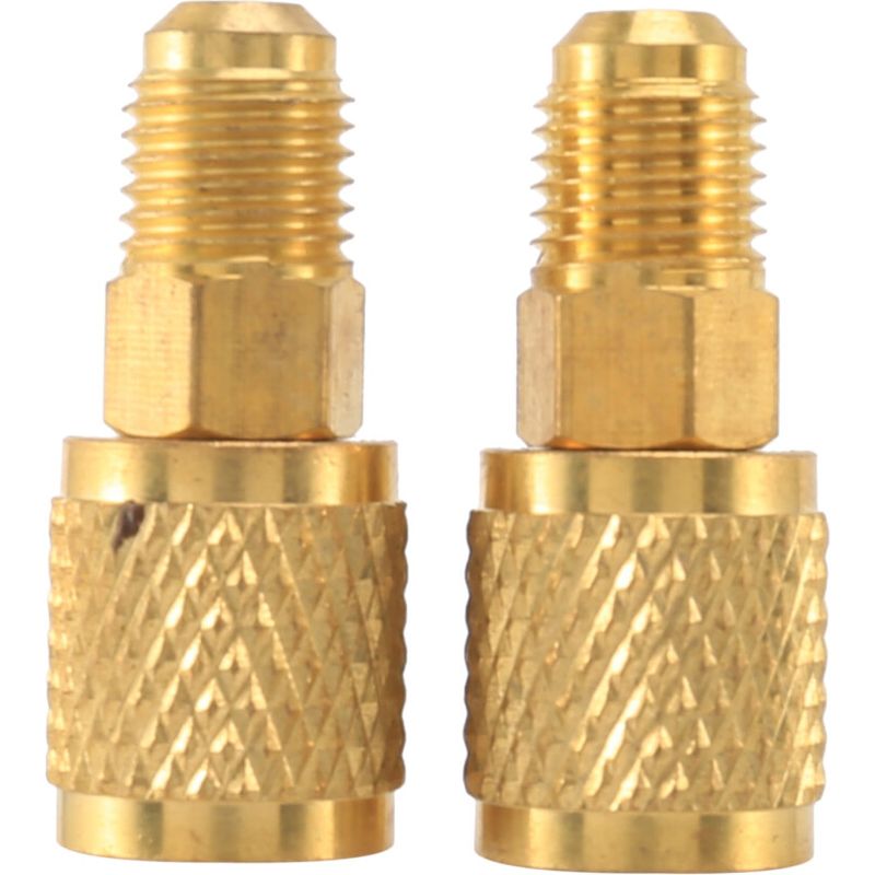 R410a Schnelladapter 5/16" Sae Innengewinde Auf 1/4" Außengewinde Bördelverteiler