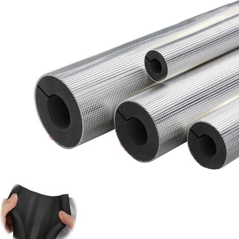 95 Cm Langer, Selbstklebender Schaumstoff-isolierschlauch – Wasserdicht Und Feuerhemmend – Für 110-mm-rohre – Schutz Vor Frost Und Feuchtigkeit