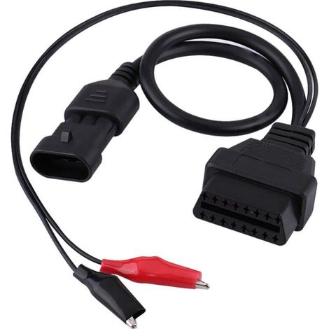 Obd2 3-pin-auf-16-pin-adapterkabel Für Fiat Alfa Romeo Lancia Diagnose