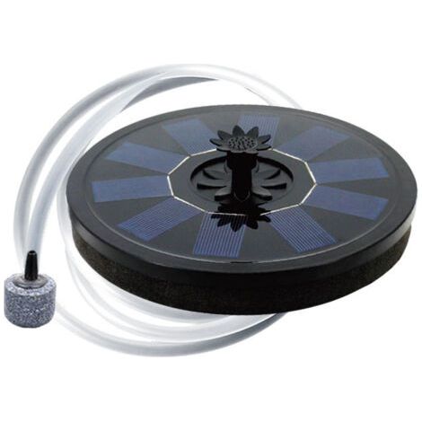 Schwimmende Solar-teichbelüfterpumpe Mit Luftschlauch Und Blasensteinen, 5 V/1,5 W, Für Aquarien, Fischbrunnen Und Vogeltränken