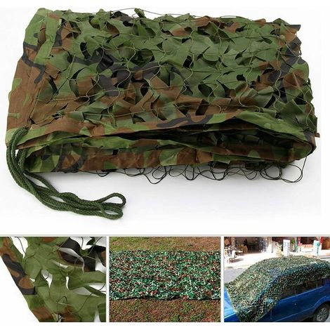 2x3m Oxford-gewebe, Tarnnetz, Party-thema, Autodekoration, Tarndecke Zum Verstecken Bei Der Jagd