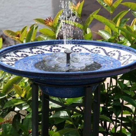 Solarbrunnen, Gartenbrunnen, Solar-wasserbrunnen, Mini-wasserpumpe, Teichbrunnenpumpe Für Schwimmbecken, Gartenteichpumpe, Modernes Brunnen-set