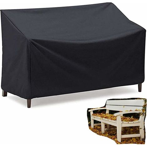 Sr Bankabdeckung, Wasserdichte Gartenbankabdeckung, 2-sitzer-bankabdeckung, Schutzhülle Für Gartenmöbel, 210d Oxford-gewebe Mit Silberner Pu-beschichtung (1346689cm)