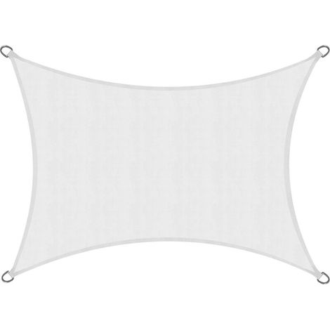 Weißes Sonnensegel, Wärmeisolierendes Outdoor-zelt, Campingausrüstung, Weiß, 2 M × 3 M