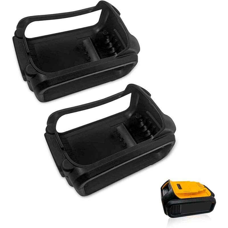 2er-pack Silikon-schutzhüllen Für Dewalt 20v 4.0 Und 5.0 Akkus.