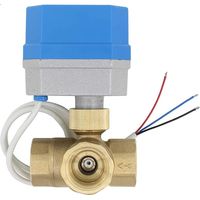 T-typ - 3-wege-motormagnetventil 12 V 3-wege 1/2 3/4 1 1-1/4 1-1/2 Zoll (3/4 Zoll - Dn20)