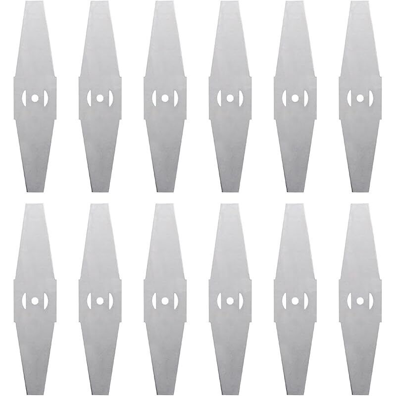 12 Metall-freischneidermesser, Ersatzmesser Für Elektrische Freischneider, Freischneiderzubehör, Rasenmähermesser