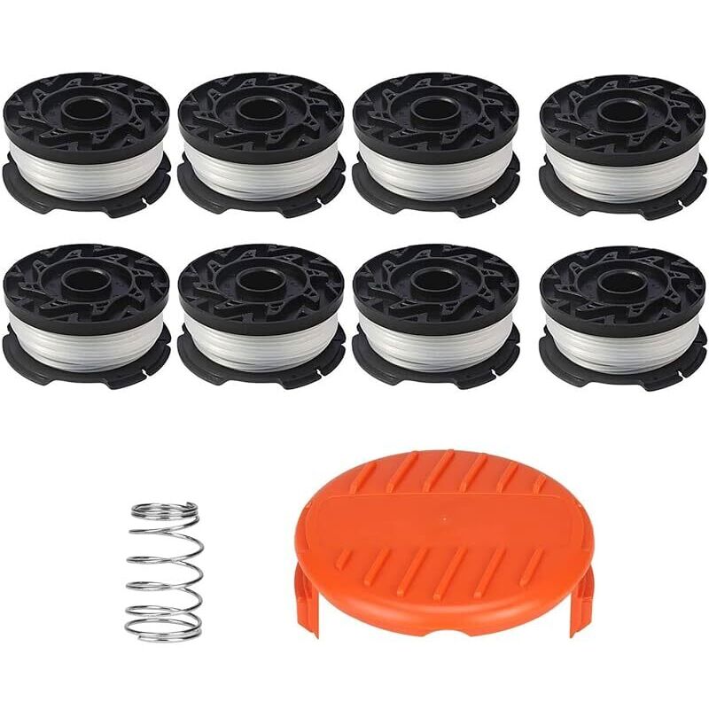 Af-100 Ersatzspulen Für Black & Decker Gh900, Gh600, Lst522, Lcc140 Freischneiderfaden, 30 M, 1,65 Mm (0,065 Zoll), 8-zoll-spule