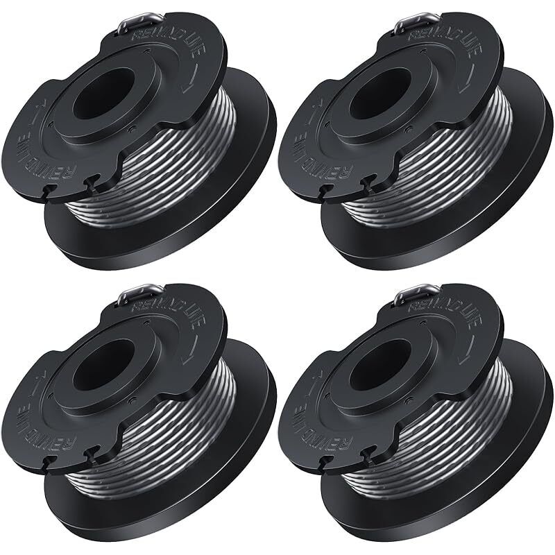 Freischneiderfaden Mit 1,6 Mm Durchmesser Und 5 M Länge, Kompatibel Mit Bosch, Geeignet Für Easygrasscut Akku-freischneider. Enthält 4 Freischneiderspulen (f016800569).