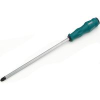 Extra Langer 410 Mm Schlitzschraubendreher Mit S2-stahlschaft Und Ergonomischem Griff (30,5 Cm, Flach)