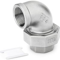 1 Stück 1/2" Bsp Winkel-schlauchanschluss (innengewinde) 304, Schlauchanschluss