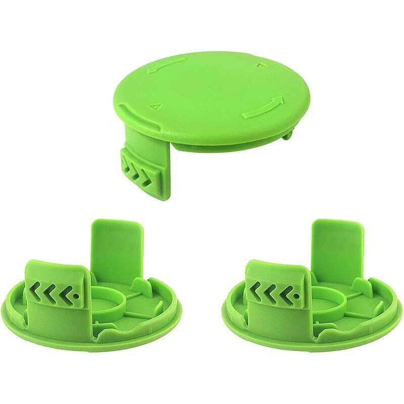G24lt Spulenkappe – Kompatibel Mit Greenworks 24v Freischneidern: G24lt, G24lt28, G24lt30mk2, G24lt30m – 3 Spulenkappen