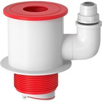 1 Stück Waschmaschinen-geruchsstopper, 3-wege-ablaufschlauchverbinder Mit 3/8"-schnellkupplungen, Für 50-mm-pvc-schlauch