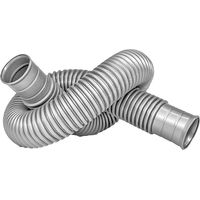 Stück Spülbeckenablaufschlauch, Universeller Flexibler Abflussschlauch, 450 Mm Flexibler Schlauch, Sanitäranschluss Für Küchenspüle Und Badezimmer