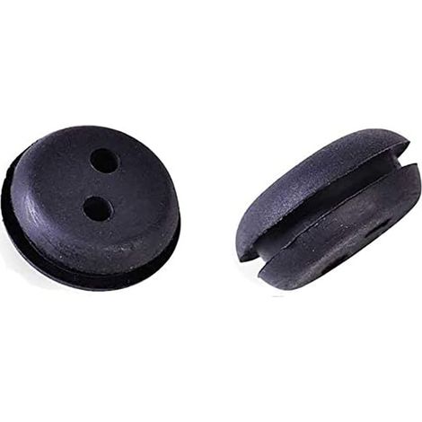 2 Schlauch-/gummiverschraubungen, 2-loch-dichtungsmuffe Für Ausgleichsbehälter, 20 Mm Durchmesser