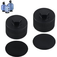 Set Mit 2 Ablassstopfen Für Sandfilterpools, Ersatzteile Mit Dichtung Für Pools Und Whirlpools, Sand Dollar