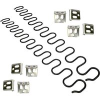 Set Mit 2 Ersatz-sofafedern (71,1 Cm) Inklusive 8 S-förmiger Clips, 1 Sofafeder-reparaturset (4,0 Cm Durchmesser) Für Heimdekoration Und Autositze
