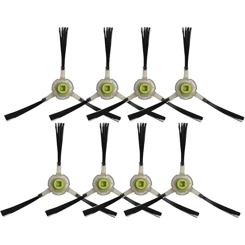 Lefant 8-teiliges Seitenbürsten-set Mit 8 Zubehörteilen Für Saugroboter M320, M310, M210, M210p, M210b, M213, M213s, F1, F1pro, N1, P1, Ls1, M1