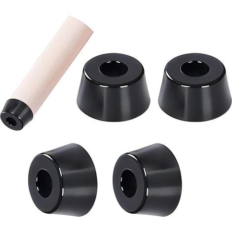 20 Stück Gummifüße, Stuhlbeinschoner, Tisch- Und Stuhlbeinschoner Für Möbel Und Schränke, D12x8xh9mm