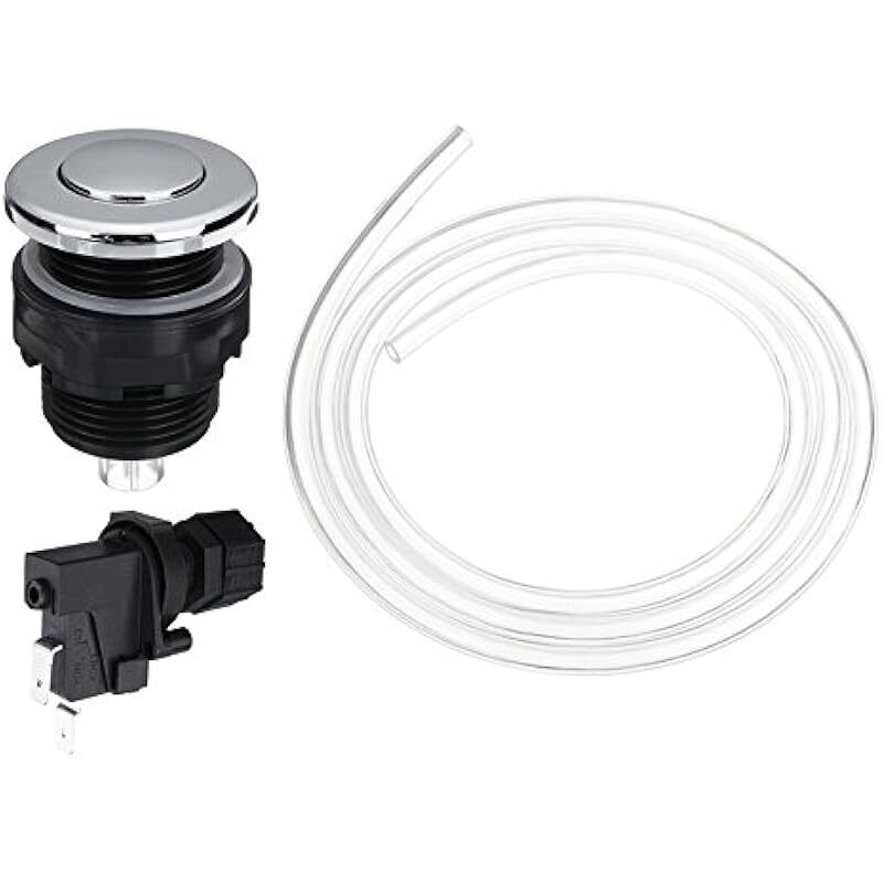 Pneumatischer Badezimmerschalter (25–250 V), Abfallzerkleinerungsset, Pneumatischer Abfallzerkleinerer – 34 Mm