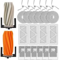 (24-teilig) Romo S/a/p Ersatzteile Kompatibel Mit Dem Dji Romo S/a/p Saugroboter, 2 Walzenbürsten, 6 Wischpads, 4 Hepa-filter, 6 Staubbeutel, 6 Seitenbürsten