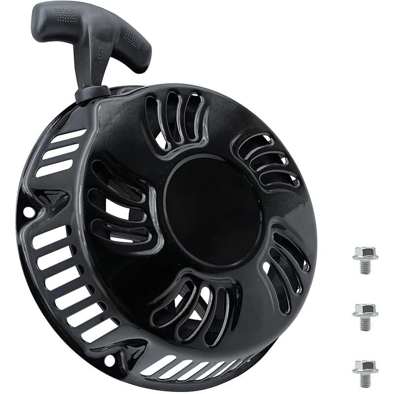 Seilzugstarter Für Predator 420cc Honda Gx340 Gx390 Generator 11-13ps 6500-9500w Champion Duromax Loncin Seilzugstarter Schwarz