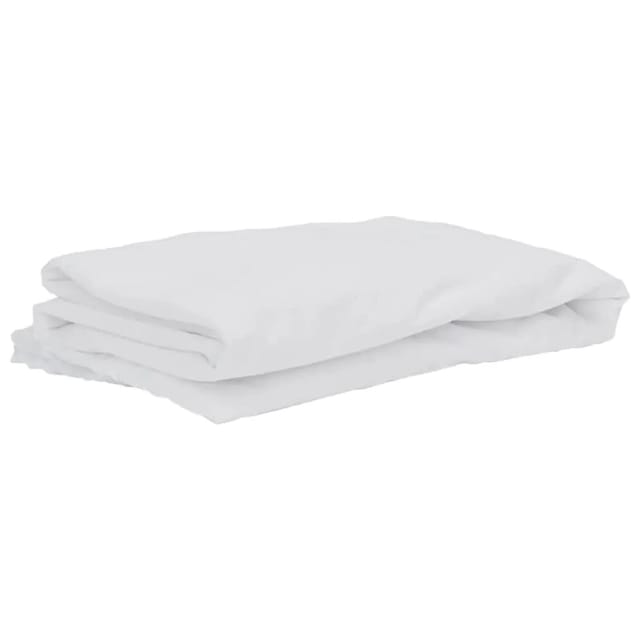 vidaXL Matratzenschoner Weiß 160x220 cm Wasserdicht 4100162