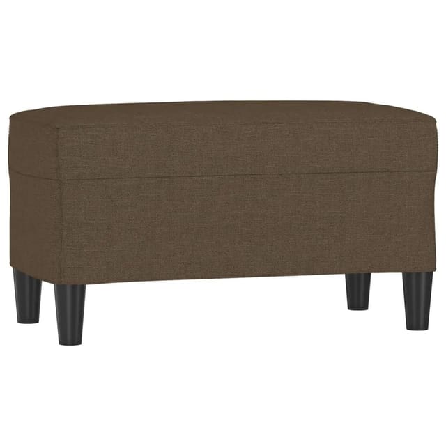 vidaXL Sitzbank Braun 70x35x41 cm Stoff 349386