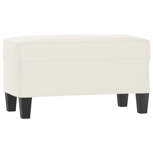 vidaXL Sitzbank Beige 70x35x41 cm Mikrofasergewebe 349450