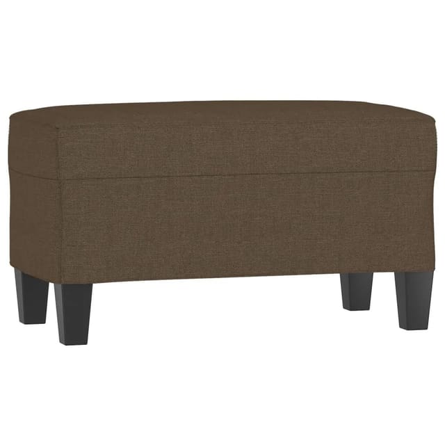 vidaXL Sitzbank Braun 100x35x41 cm Stoff 349454