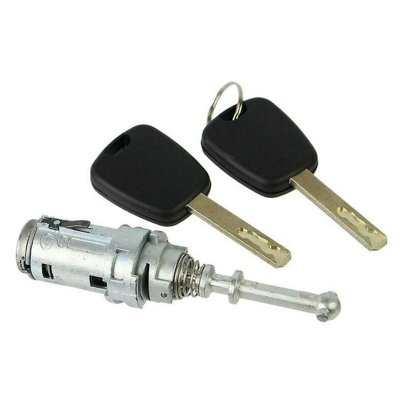 Schlosssatz + Zylinder Für Citroen C2 C3 C3 Pluriel Vordertür Links + 2 Schlüssel - Dpzo
