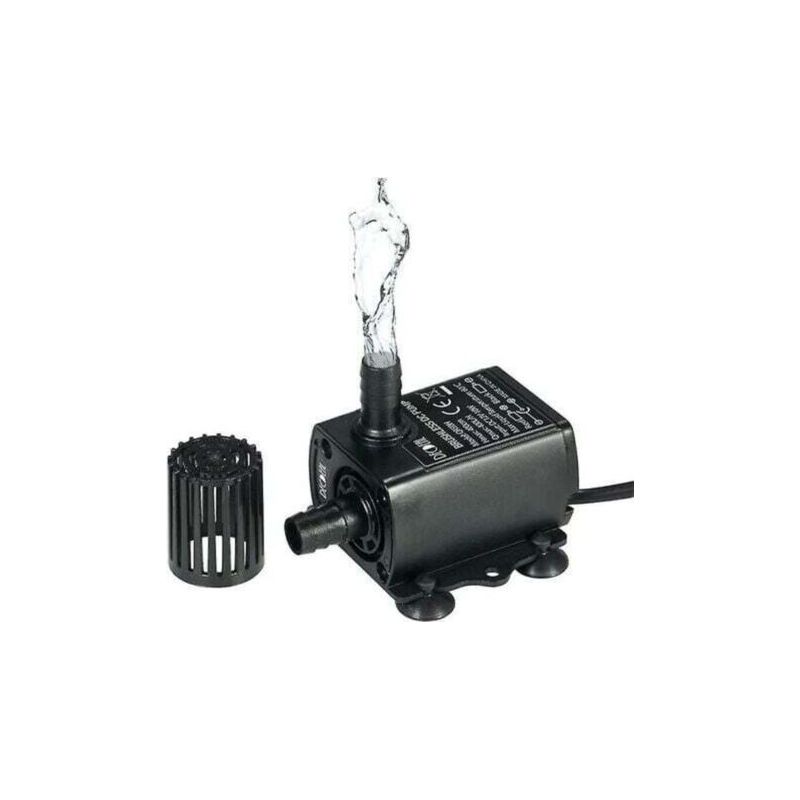 12-v-gleichstrom-mini-kaltwasserumwälzpumpe Mit 400 L/h Förderleistung Und Ultraleisem Bürstenlosem Solarmotor