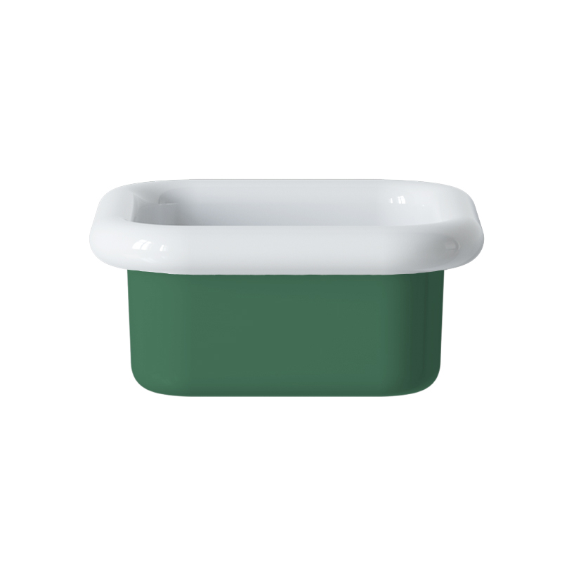 Retro-aufsatzwaschbecken Aus Keramik, 40 Cm – True Colors Lite – Wiesengrün