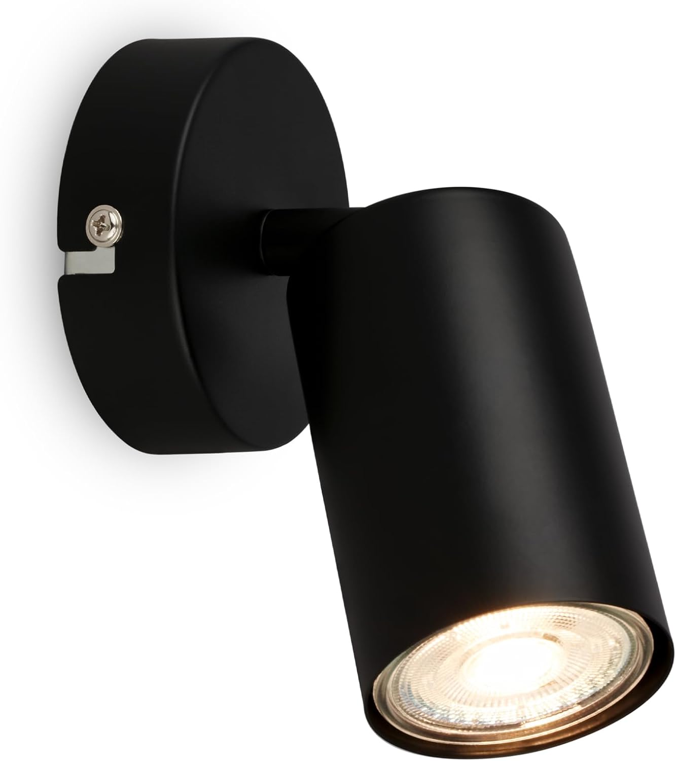 Ccykxa Noir，applique Réglable Pour L'Intérieur, Max. 5 W, Lampe De Lecture, Lampe De Salon Et Couloir, Lampe Murale, Spot De Cuisine, Applique Murale