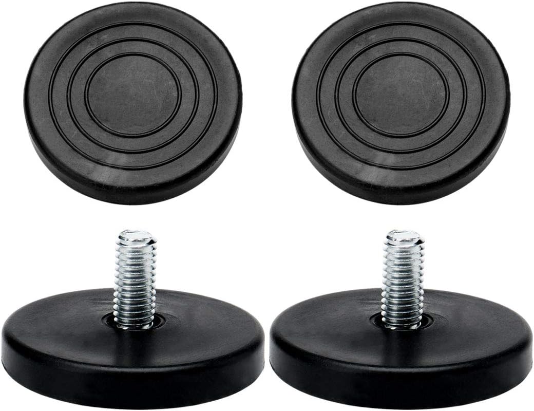 Ccykxa 4 Pcs Pieds De Nivellement Meuble Réglable M8 X 17 X 50mm Pied De Meuble Patin De Meuble Jambe Pied De Table Chaise Base Protection Plancher Sol Pour Meubles De Maison, Bureau