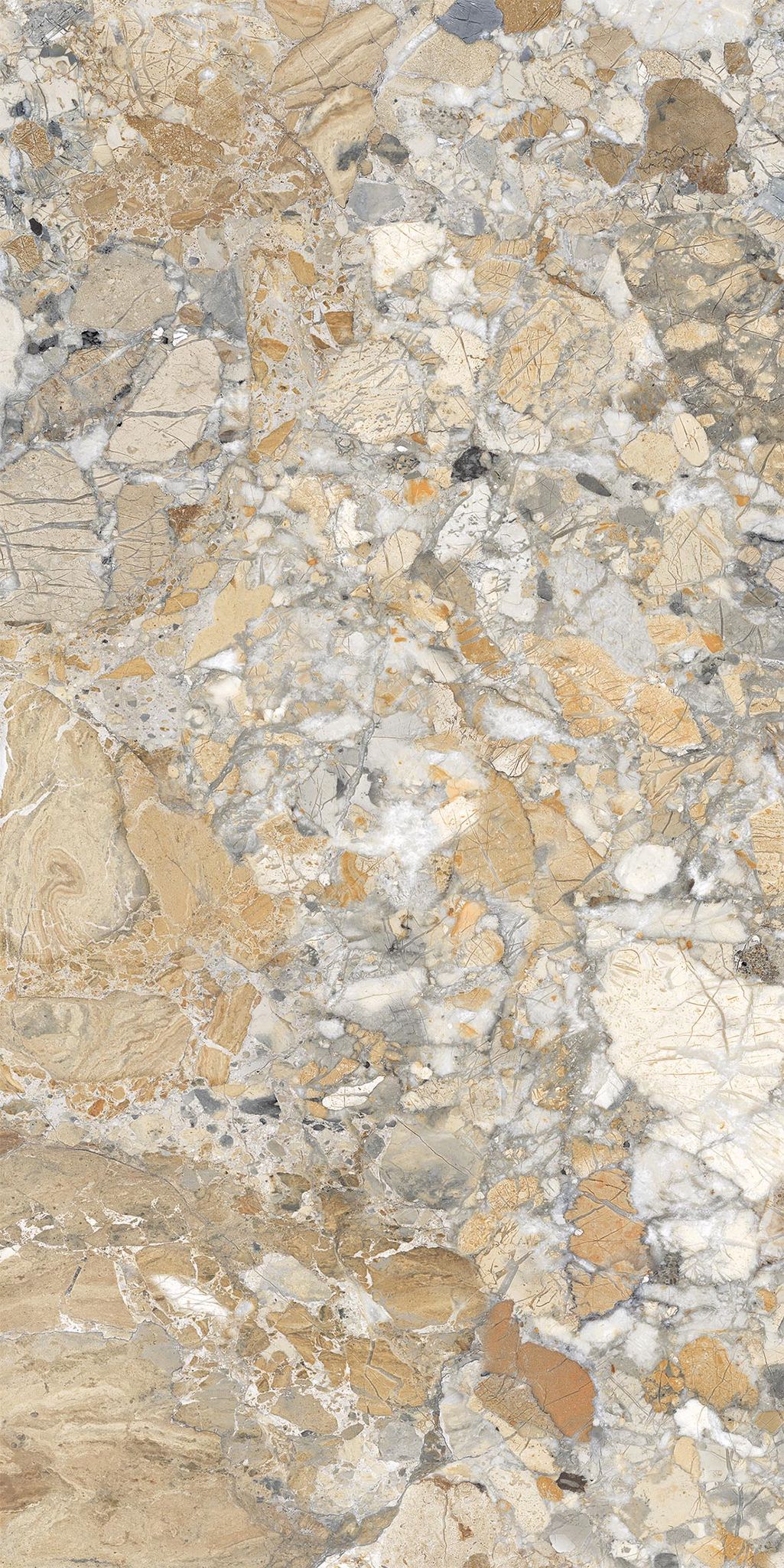 Feinsteinzeug Marmoroptik Ocean Beige Glänzend 60x120 - Ewaa203 (ceramishop.de)