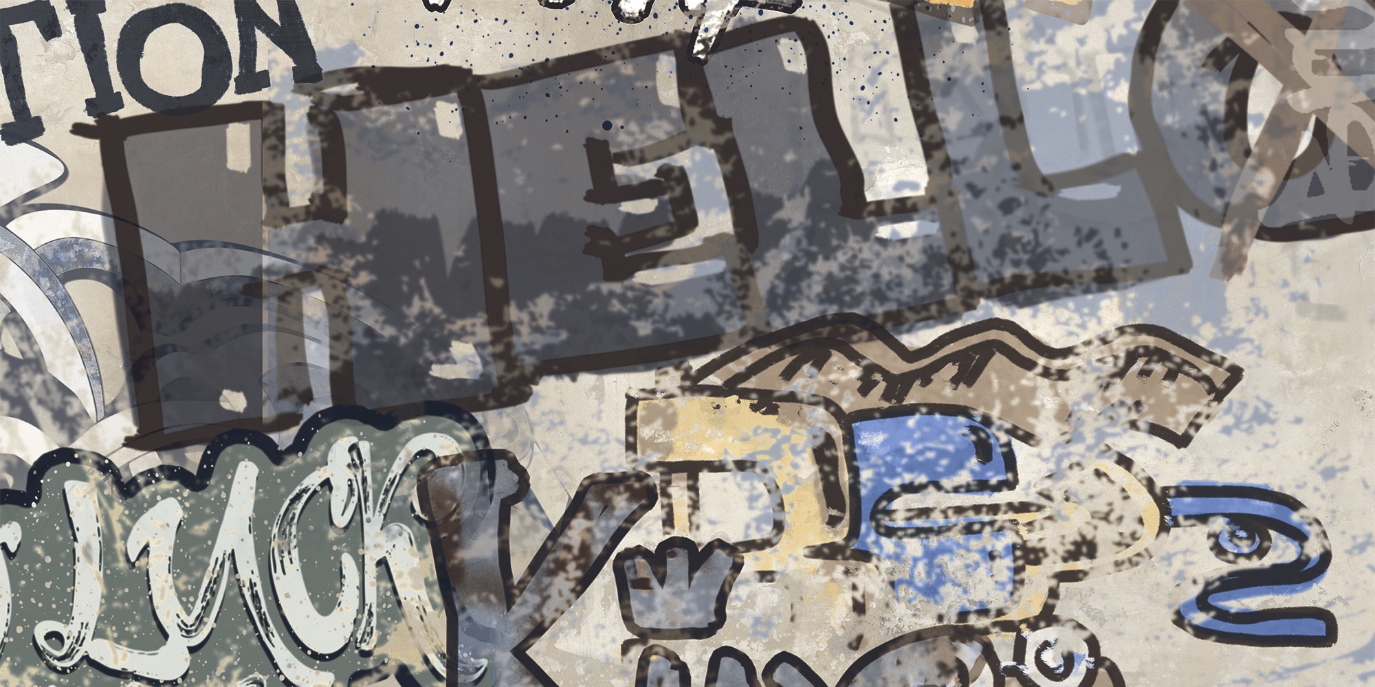 Wandfliese Aus Feinsteinzeug Decorato Graffiti Beige Rt 60x120 - Egbe1708 (ceramishop.de)