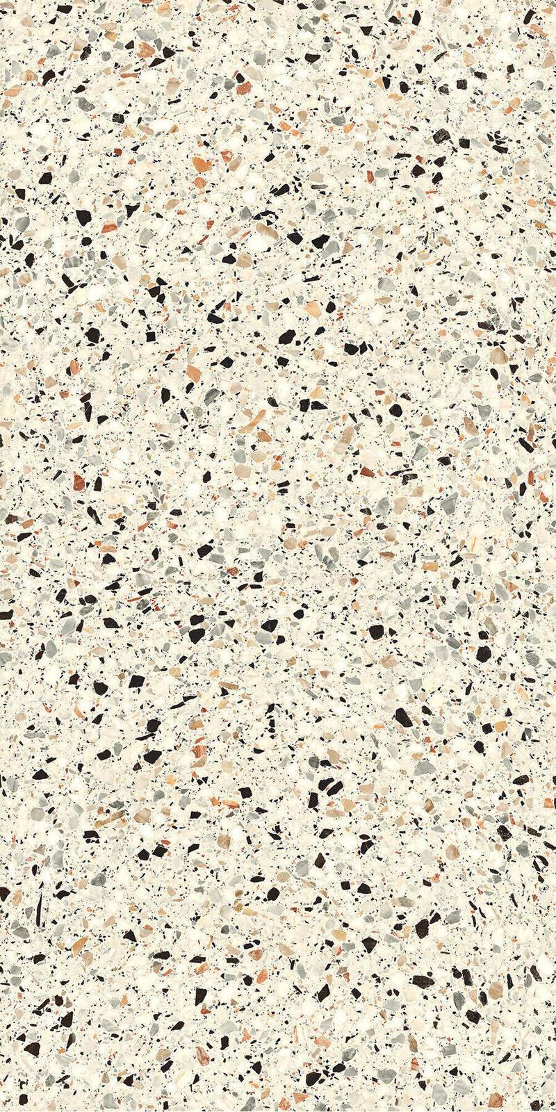 Feinsteinzeug Terrazzo Steinoptik Elfenbein 60x120 - Emyc1127 (ceramishop.de)
