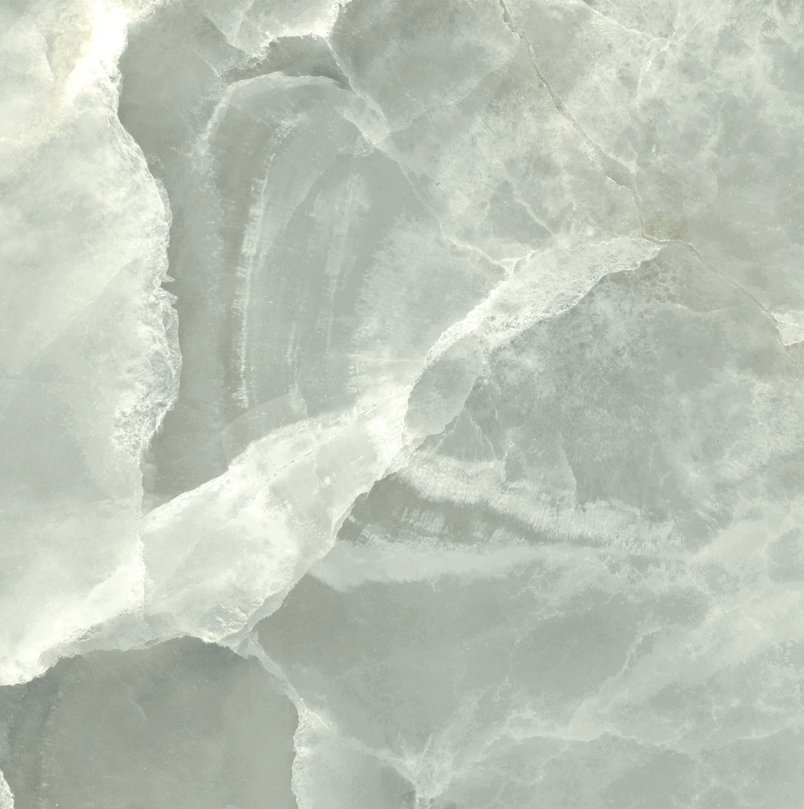 Feinsteinzeug Marmoroptik Onice Jade Grün Glänzend 60x60 - Eoxj868 (ceramishop.de)