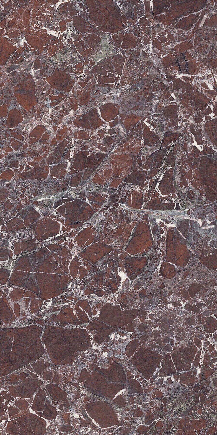 Feinsteinzeug Marmoroptik Rot Levante Glänzend 60x120 - Elte1553 (ceramishop.de)
