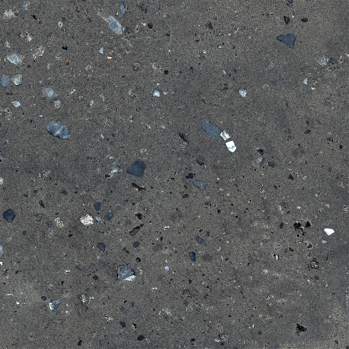 Fliese Aus Feinsteinzeug Terrazzo Steinoptik Schwarz 60x60 - Ei6090 (ceramishop.de)