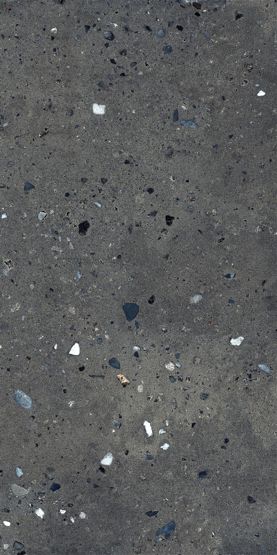 Feinsteinzeug Terrazzo Steinoptik Schwarz 60x120 - Ei6081 (ceramishop.de)