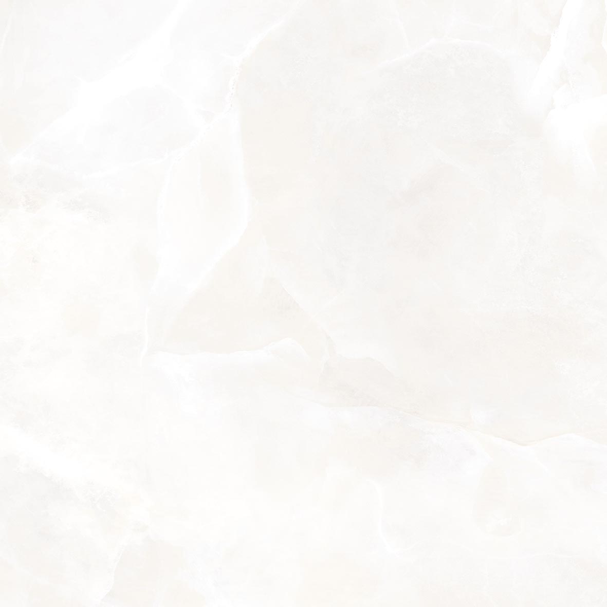 Feinsteinzeug Marmoroptik Onice Weiß Glänzend 60x60 - Eoxw866 (ceramishop.de)
