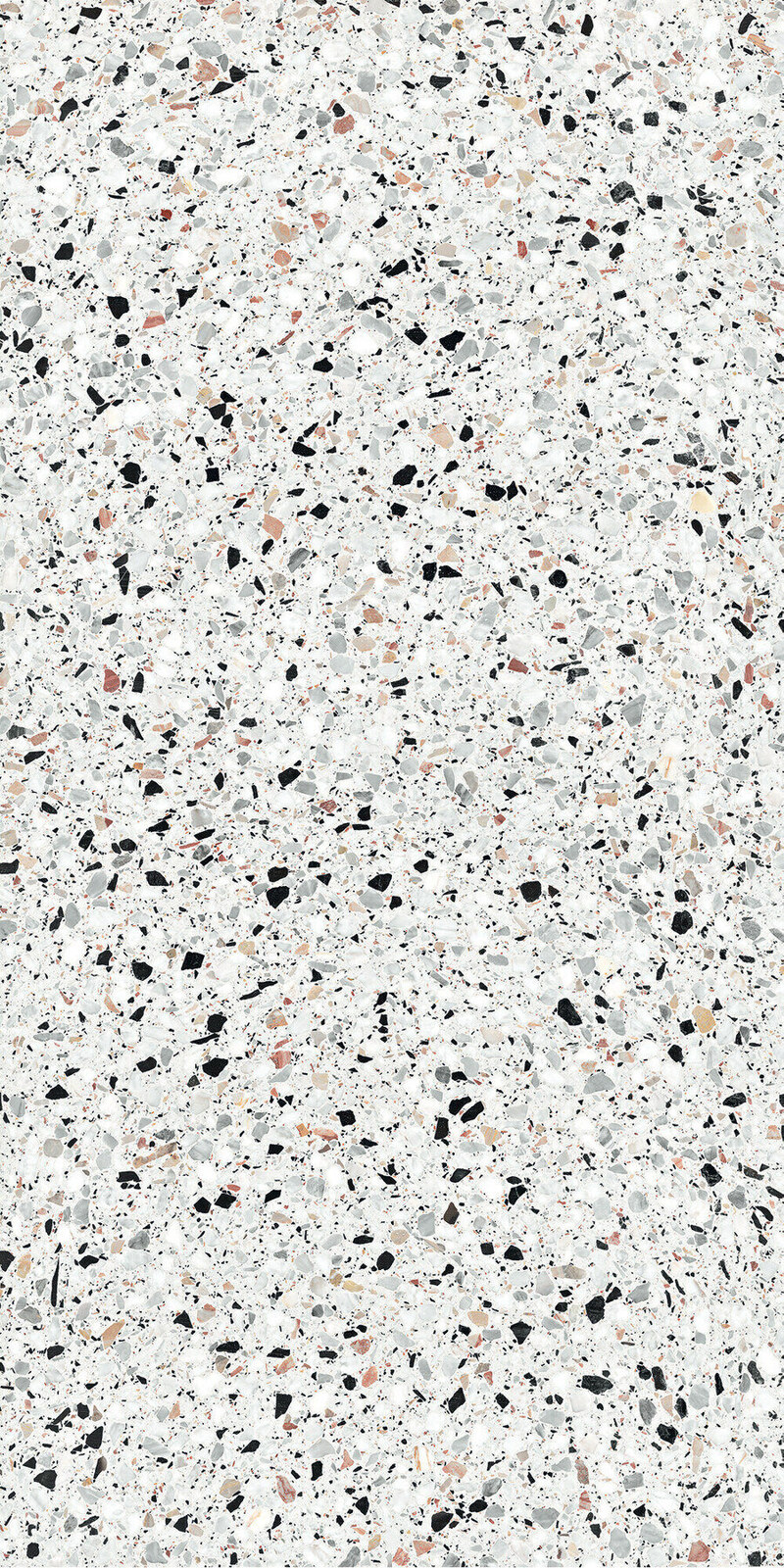 Feinsteinzeug Terrazzo Steinoptik Weiß 60x120 - Emyw1126 (ceramishop.de)