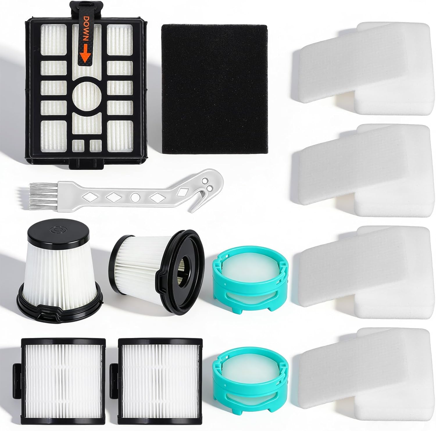 Accessoires De Remplacement Pour Filtres Compatibles Avec Aspirateurs Sans Fil Shark Iw3511 Iw111 Iw1120filtre Hepa De Rechange Kit De Remplacement