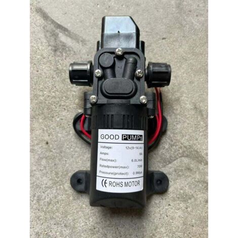 Lan 12v Dc Wasserpumpe Für Wohnmobile, Hochdruckwasserpumpe, Membran-ansaugpumpe (spannung: 12v)