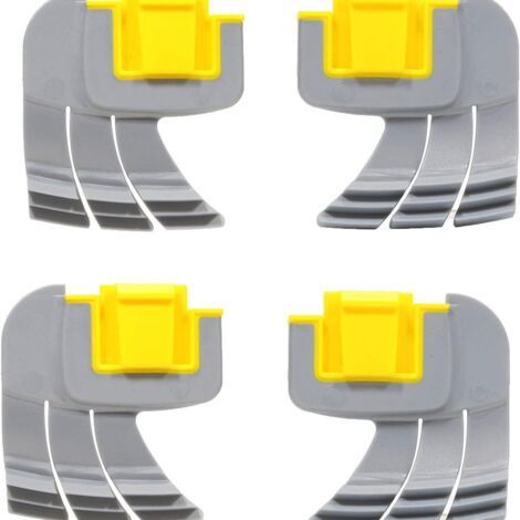 Lan Original Zyklon-reinigungsbürsten R0714400, 4er-pack, Ersetzen Verschmutzte Oder Abgenutzte Bürsten Für Zodiac Mx6, Mx6 Elite, Mx8 Und Mx8 Elite Sowie Polaris Maxx, Atlas Und Atlas Xt.