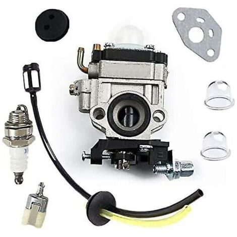 Lan Vergaser Für Kawasaki Th23 Th26 Th34 - 23cc 25cc 26cc - Zündkerzensatz (g-side Geschenk)