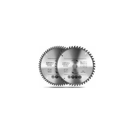 Lan Kreissägeblatt-set 2502.83048t/60t (zwei Sorten Im Set), Hartmetall, Geeignet Für Holzbearbeitungswerkzeuge